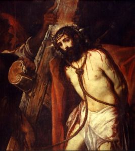 Jesus carries His Cross